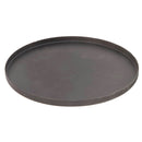 Plaatstalen zijpaneel, rond, zonder opening Proforge