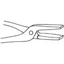 Platspitse tang 700 mm