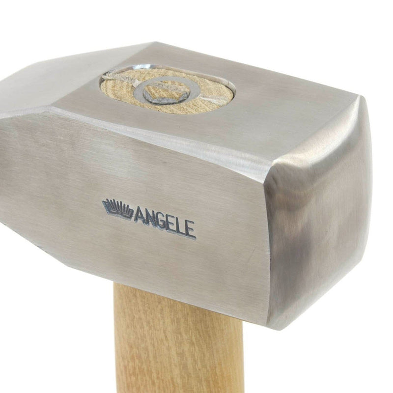 Roestvrijstalen hamer 1,3 kg (Habermann-vorm)