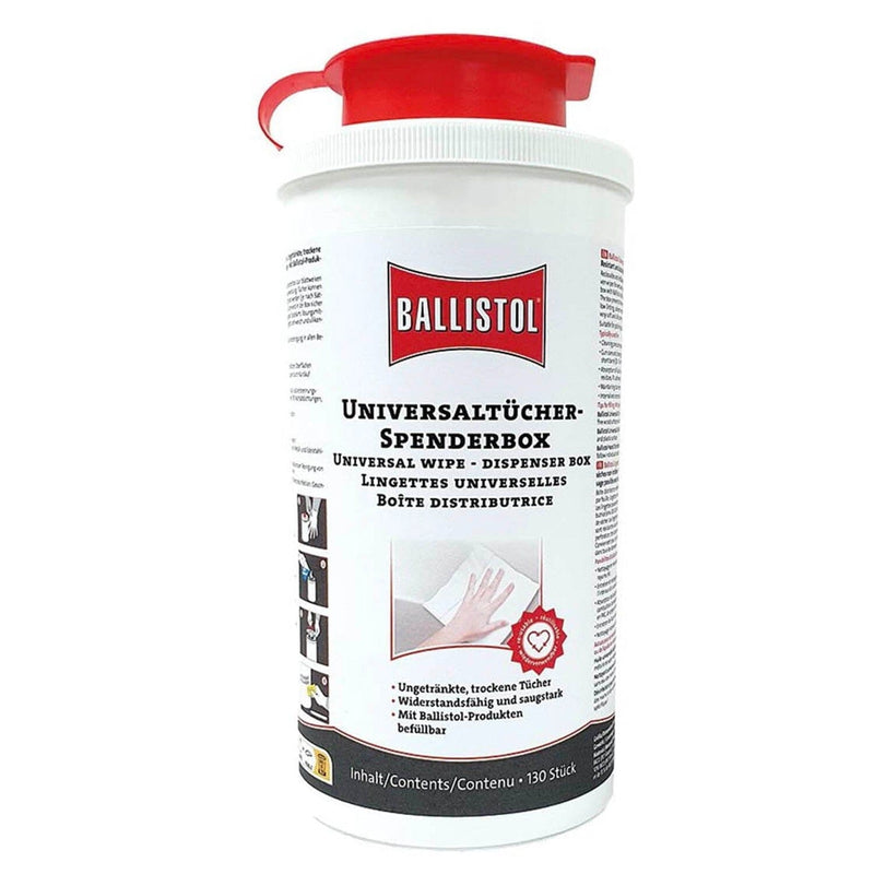 Doseerdoos voor Ballistol universele doekjes