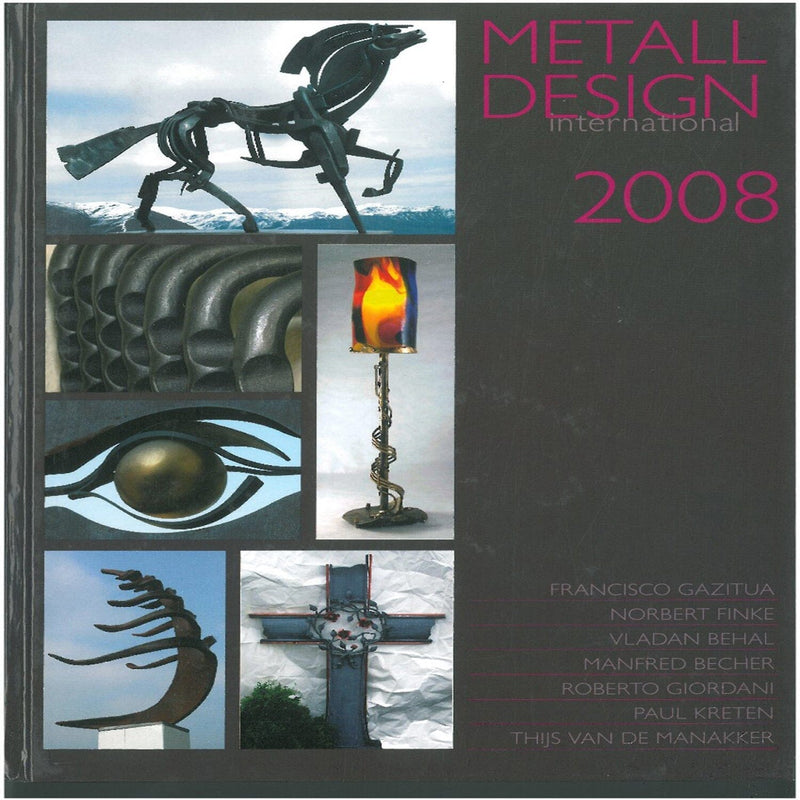 Boek: Internationaal ontwerp metaal 2008
